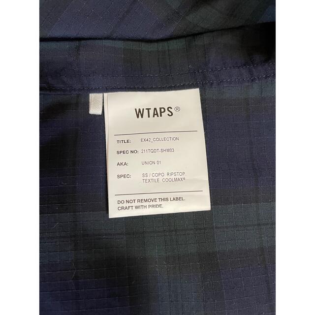 WTAPS Union 01 SS Lサイズ 21ssダブルタップス シャツ