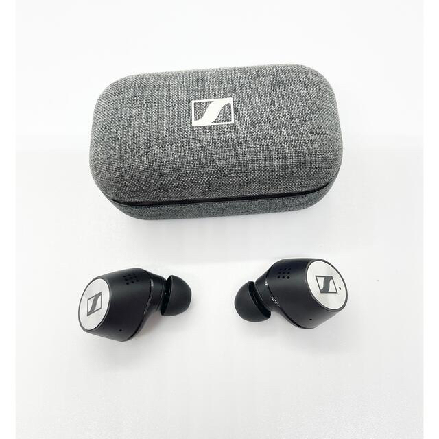 SENNHEISER(ゼンハイザー)のMOMENTUM True Wireless 2 M3IETW2 BLACK スマホ/家電/カメラのオーディオ機器(ヘッドフォン/イヤフォン)の商品写真