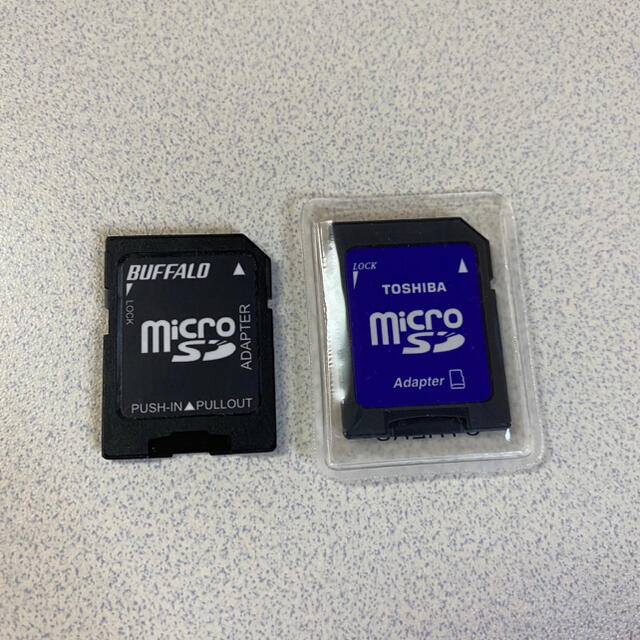 MicroSD アダプタ　 スマホ/家電/カメラのPC/タブレット(PC周辺機器)の商品写真