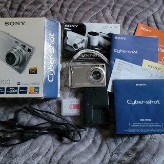 SONY コンパクトデジタルカメラ Cyber-Shot W DSC-W200(