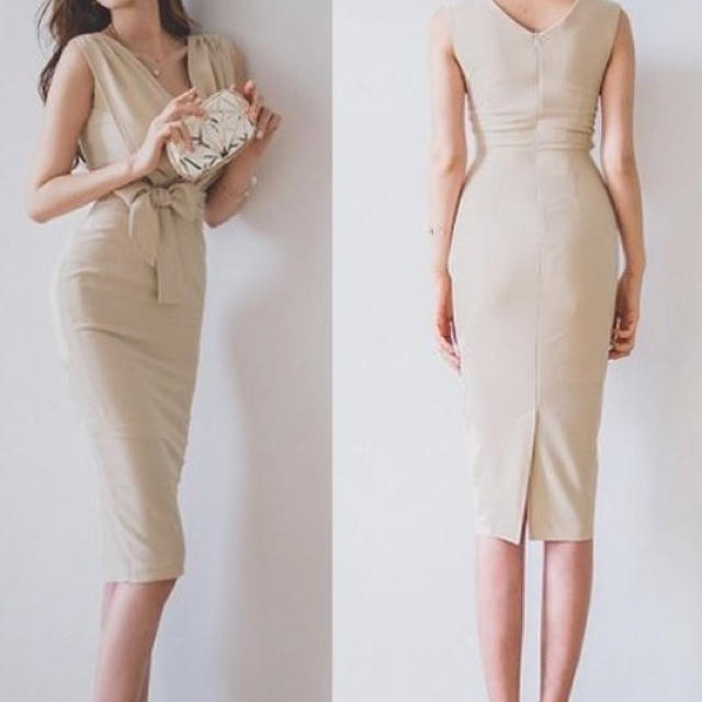 バイマ購入 ワンピ 膝丈ドレス レディースのフォーマル/ドレス(ミディアムドレス)の商品写真