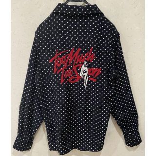 ヒステリックグラマー(HYSTERIC GLAMOUR)の＊ヒステリックグラマー 刺繍 レーヨン ドット オープンカラーシャツ S(シャツ)