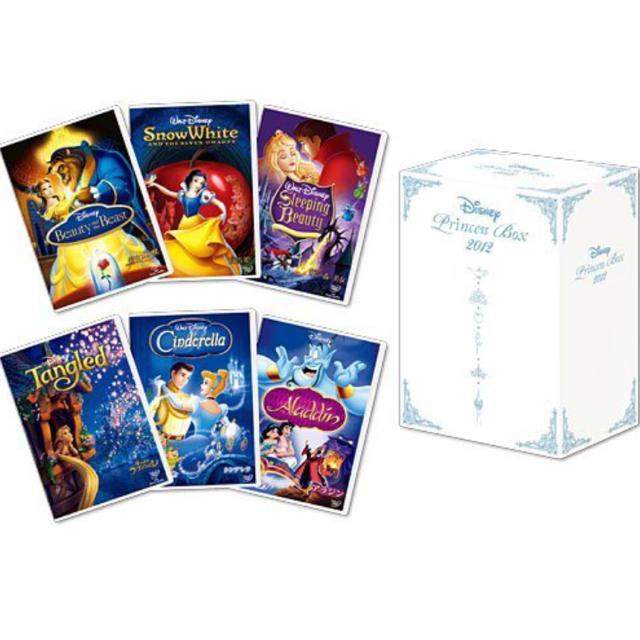 Disney(ディズニー)の新品 ディズニー プリンセス コンプリート ボックス 2012 DVD エンタメ/ホビーのDVD/ブルーレイ(キッズ/ファミリー)の商品写真