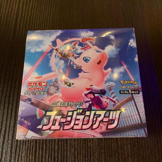 【新品未開封】フュージョンアーツ 1BOX シュリンク付 ポケモンカード