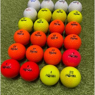 ホンマゴルフ(本間ゴルフ)のロストボール　本間とレイグランドの混合24球(ゴルフ)