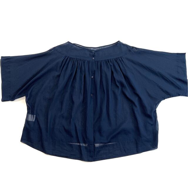 MACPHEE - MACPHEE コットン×シルク シアーシャツ 五分袖の通販 by Polaris's shop｜マカフィーならラクマ