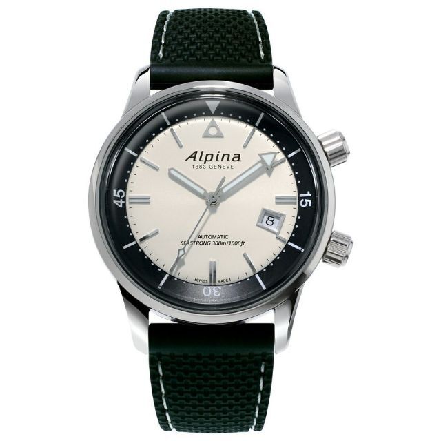 未使用 アルピナ AL-525S4H6 シーストロング ダイバー ヘリテージ腕時計(アナログ)