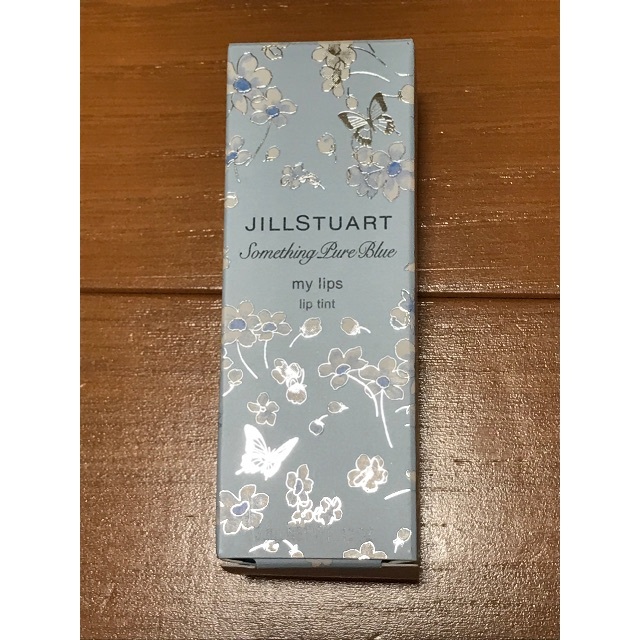 JILLSTUART(ジルスチュアート)の未使用・限定品＊ジルスチュアート サムシングピュアブルー マイリップス コスメ/美容のベースメイク/化粧品(口紅)の商品写真