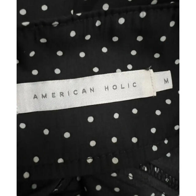 AMERICAN HOLIC(アメリカンホリック)の新品未使用　ドットキャミワンピース　ロングワンピース レディースのワンピース(ロングワンピース/マキシワンピース)の商品写真