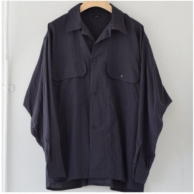 新品同様 COMOLI (コモリ) 22SS 空紡オックスCPOシャツ メンズ ...
