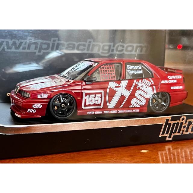 Alfa Romeo(アルファロメオ)のHPI 1/43 155 #155 1994 アルファロメオ プレゼンテーション エンタメ/ホビーのおもちゃ/ぬいぐるみ(ミニカー)の商品写真