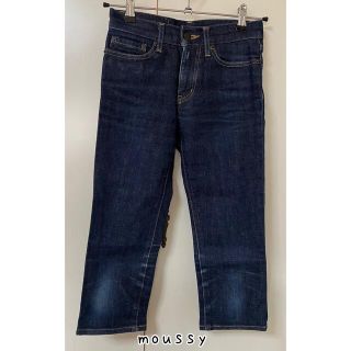 マウジー(moussy)のmoussy マウジー　クロップド　デニム　ジーンズ(クロップドパンツ)