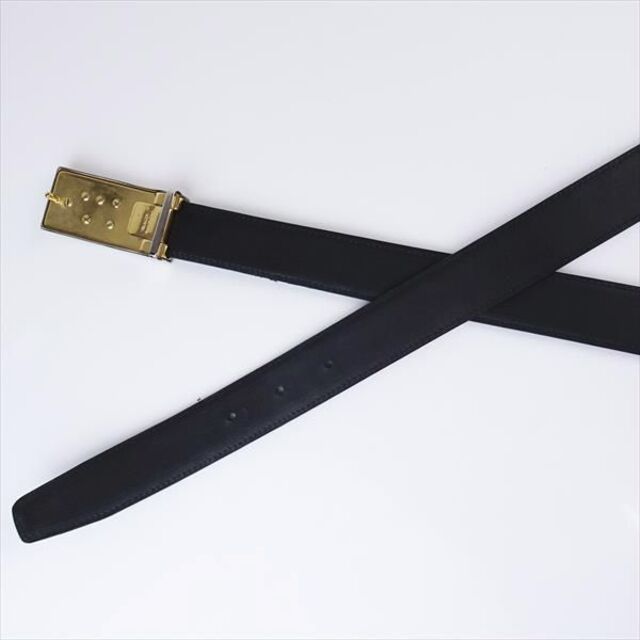 美品 バリー バックル レザーベルト 社外ベルト付き マット 美品 バリー バックル レザーベルト 社外ベルト付き マット