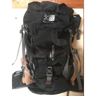 カリマー(karrimor)のカリマー　karrimor  バッグパック　ブラック　中古(バッグパック/リュック)