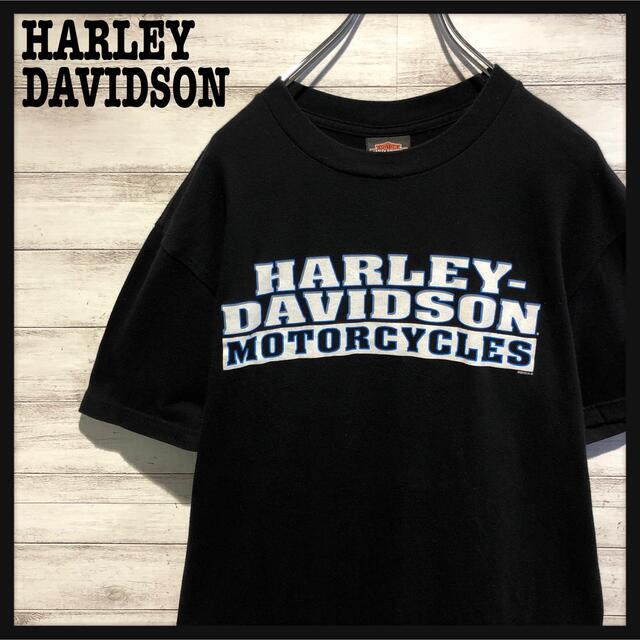【人気カラー】ハーレーダビッドソン☆両面ビックロゴ　半袖Tシャツ 入手困難