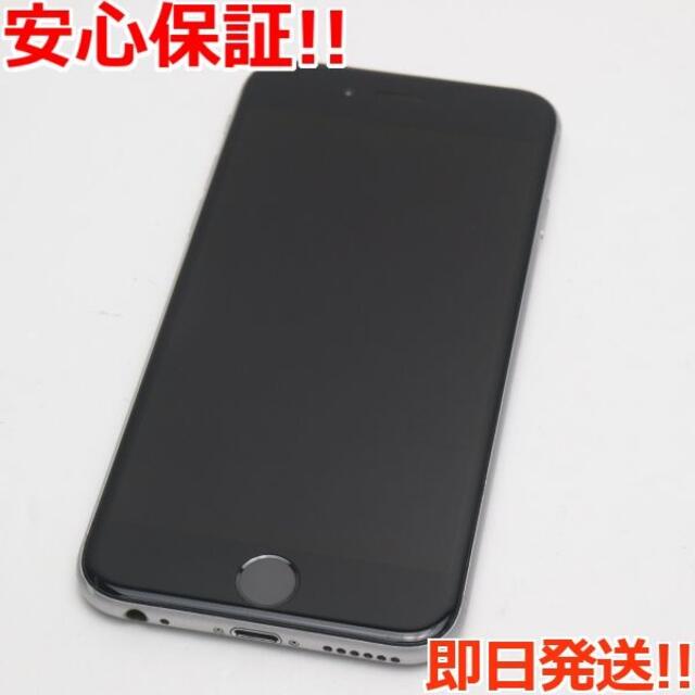 良品 SIMフリー iPhone6 64GB スペースグレイ