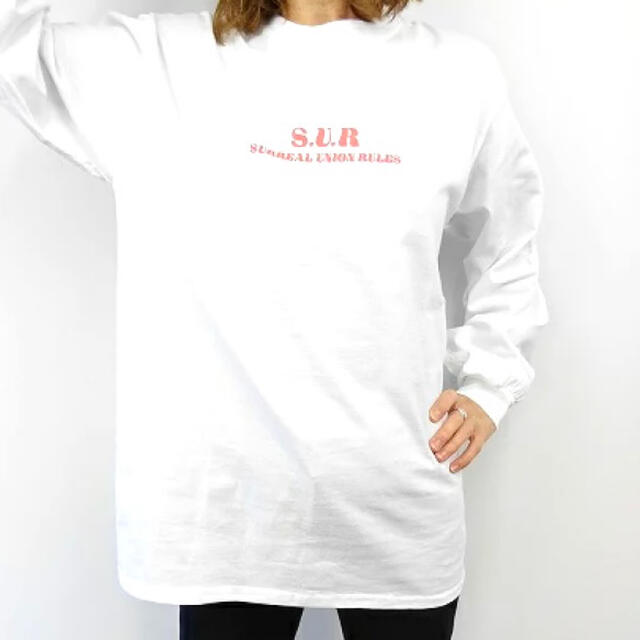 残り1点 S.U.R シュルリアル メンズ レディース Tシャツ 長袖Tシャツ