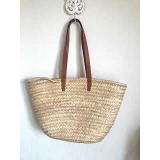 celine - ご専用 CELINE トリオンフ カゴバッグ ラフィア ミディアム