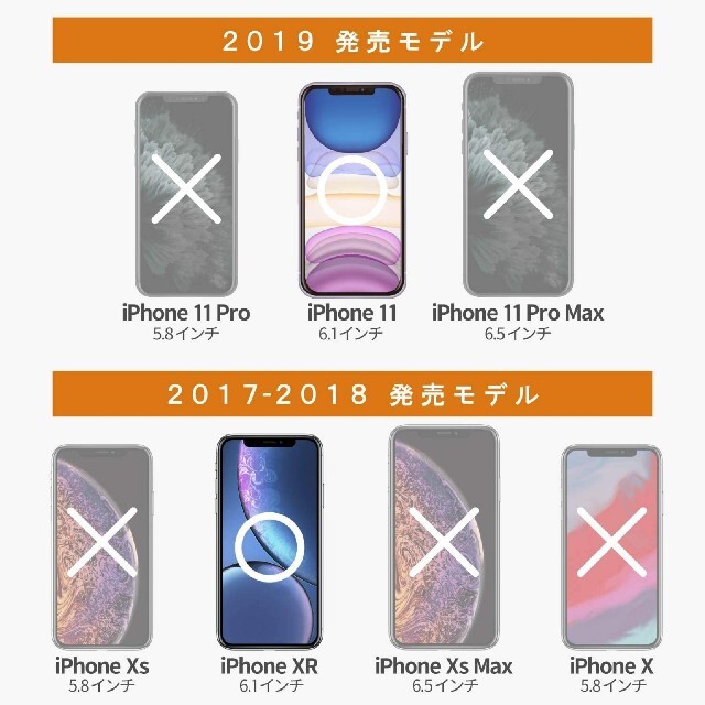 ELECOM(エレコム)のエレコム iPhone 11 フィルム ブルーライトカット アイフォン スマホ/家電/カメラのスマホアクセサリー(iPhoneケース)の商品写真