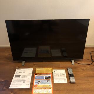 トウシバ(東芝)のTOSHIBA REGZA 4K液晶テレビ43インチ（2020年製）(テレビ)
