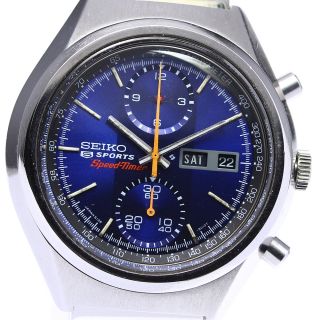 セイコー(SEIKO)のセイコー 5スポーツ スピードタイマー 6138-8010 メンズ 【中古】(腕時計(アナログ))