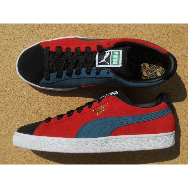 プーマ SUEDE CLASSIC XXI 27,5cm Blk/Blu/Red