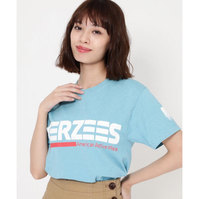 ROSE BUD(ローズバッド)の【ROSE BUD別注】JERZEESロゴＴシャツ レディースのトップス(Tシャツ(半袖/袖なし))の商品写真