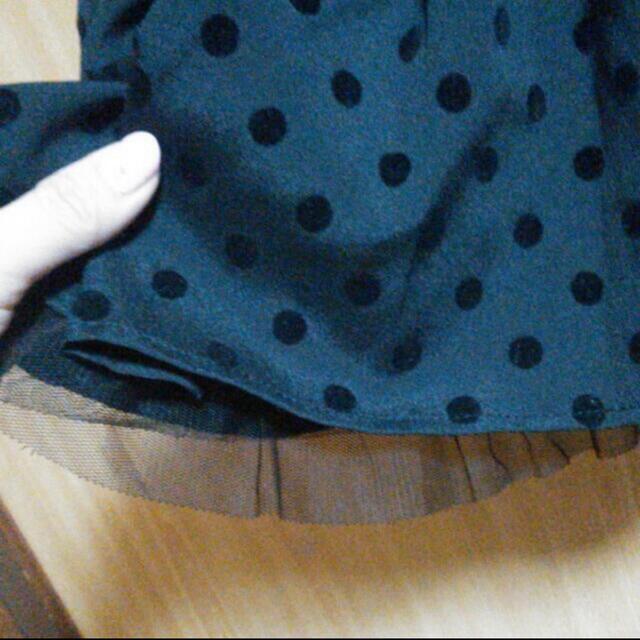 one*way(ワンウェイ)のドットチュールミニスカート♡ レディースのスカート(ミニスカート)の商品写真