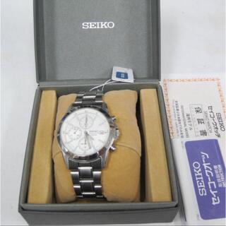 SEIKO（セイコー） 腕時計 ホワイト 白 正規品 クロノグラフ 防水