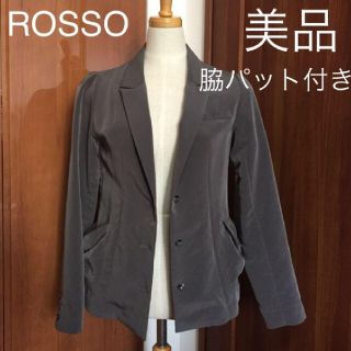 アーバンリサーチロッソ(URBAN RESEARCH ROSSO)の【美品✨】ROSSO❤おしゃれ薄手テーラードジャケット(テーラードジャケット)