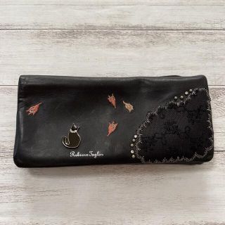レベッカテイラー(Rebecca Taylor)の【レベッカテイラー】黒猫の長財布(財布)