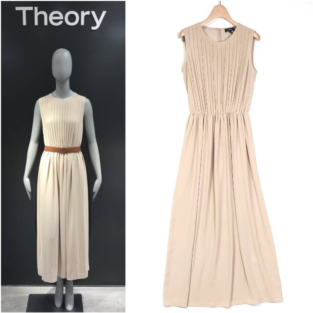 theory(セオリー)の専用★セオリー★プリーツマキシワンピース　2 レディースのワンピース(ロングワンピース/マキシワンピース)の商品写真