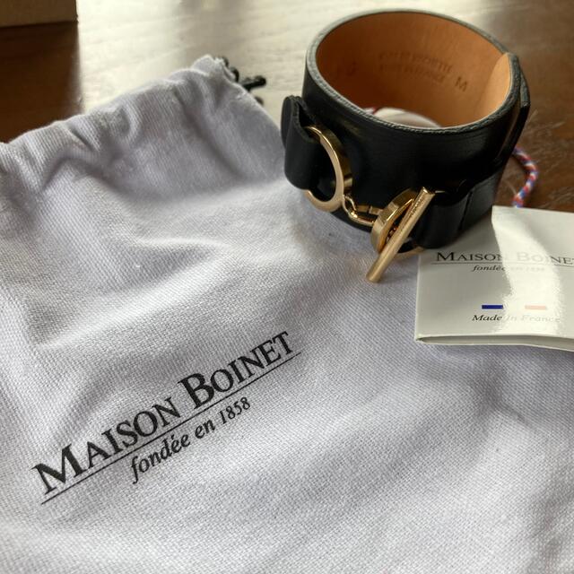 MAISON BOINET  ブレスレット　ブラック