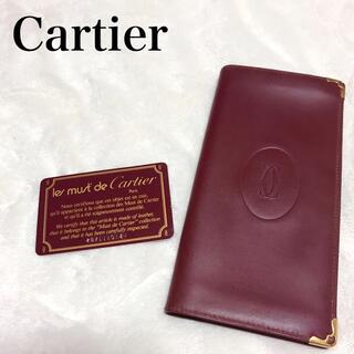 カルティエ 長財布 財布(レディース)（レッド/赤色系）の通販 98点 