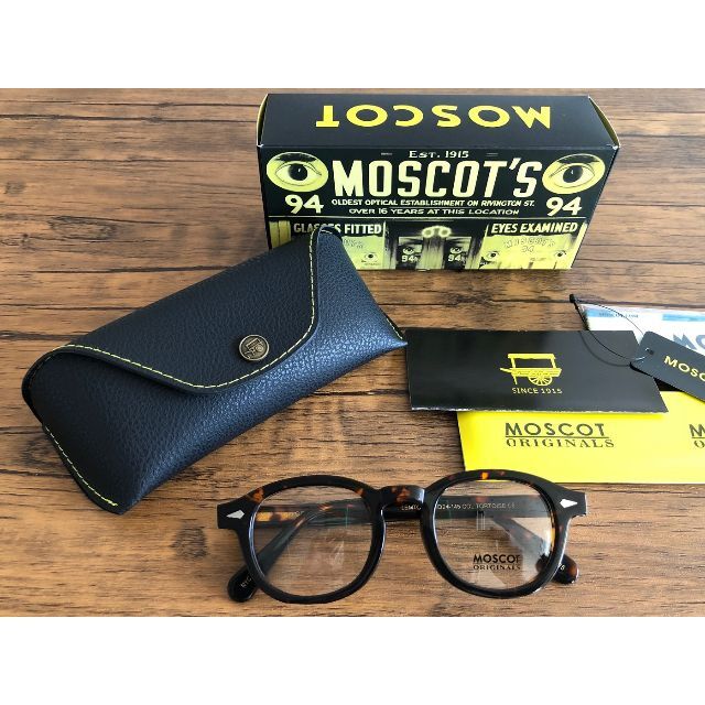 MOSCOT LEMTOSH/モスコット レムトッシュ 44 TORTOISE メンズのファッション小物(サングラス/メガネ)の商品写真