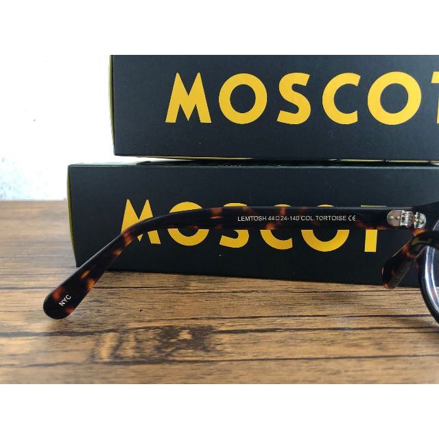 MOSCOT LEMTOSH/モスコット レムトッシュ 44 TORTOISE メンズのファッション小物(サングラス/メガネ)の商品写真