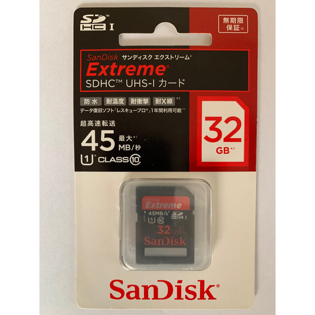 SanDisk SDHCカード SDSDX-032G-J35