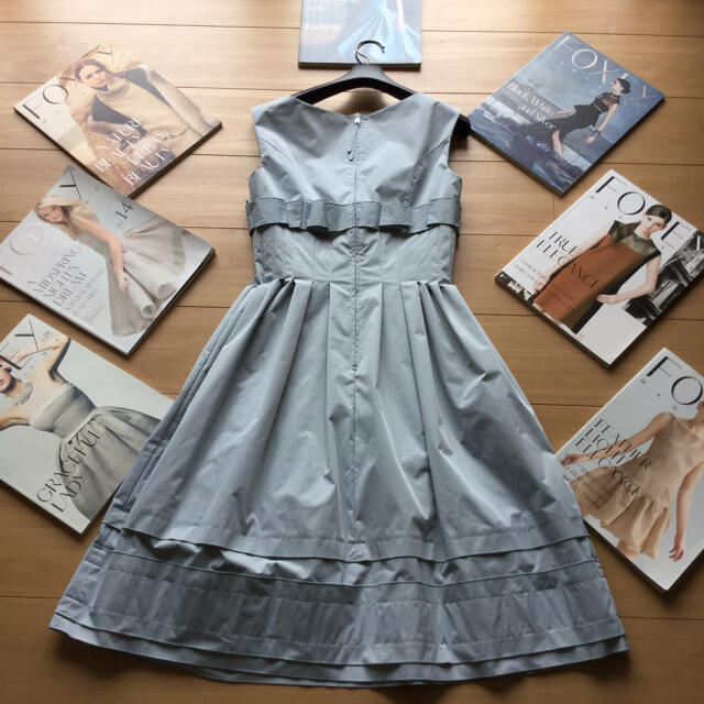 極美品♡フォクシー♡グログランリボン♡ワンピース