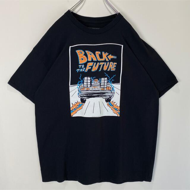 高い素材 バックトゥザフューチャー デロリアン ロングTシャツ