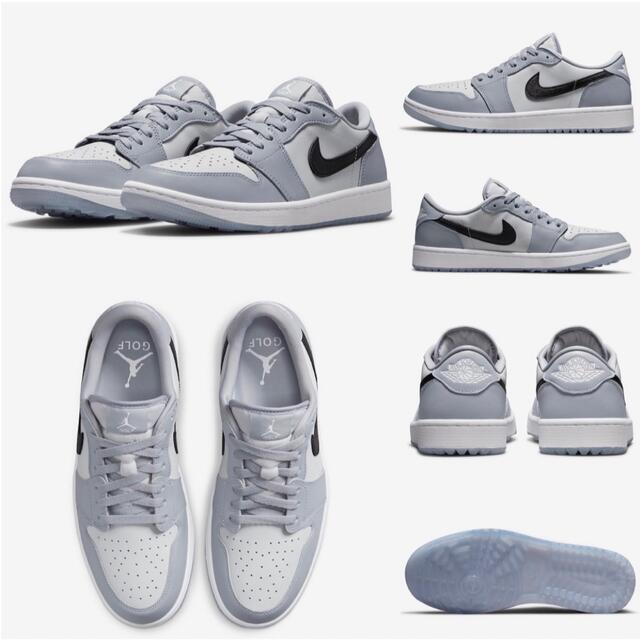 NIKE(ナイキ)のNIKE Air Jordan 1 Low Golf Wolf Grey 26 メンズの靴/シューズ(スニーカー)の商品写真