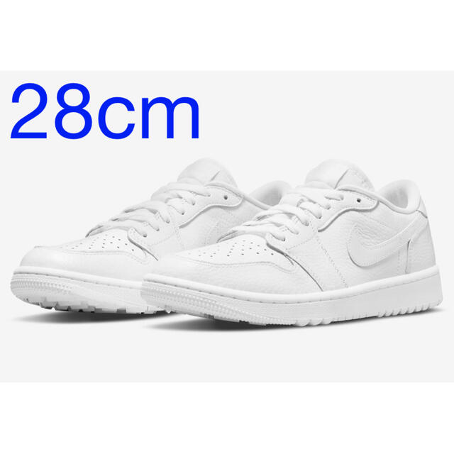 NIKE(ナイキ)のNIKE Air Jordan 1 Low Golf TRIPLE WHITE メンズの靴/シューズ(スニーカー)の商品写真