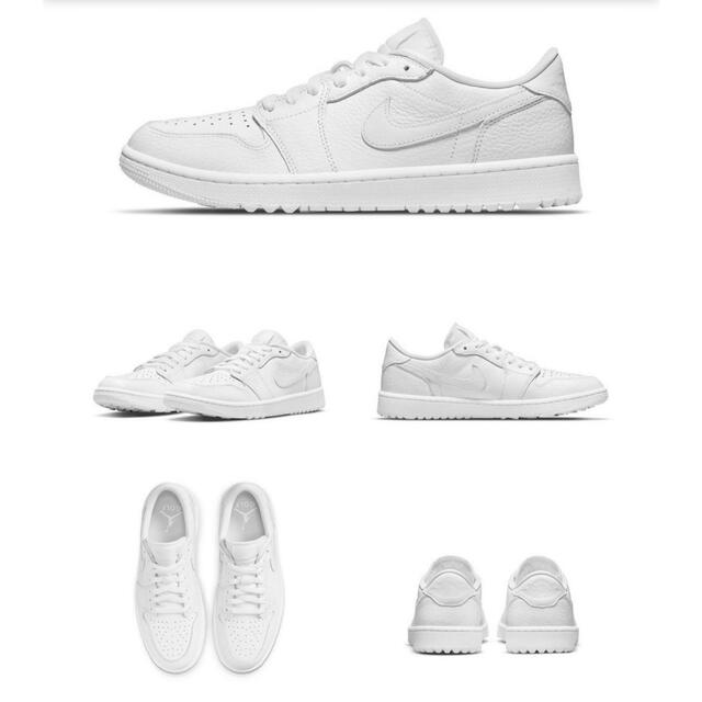 NIKE(ナイキ)のNIKE Air Jordan 1 Low Golf TRIPLE WHITE メンズの靴/シューズ(スニーカー)の商品写真