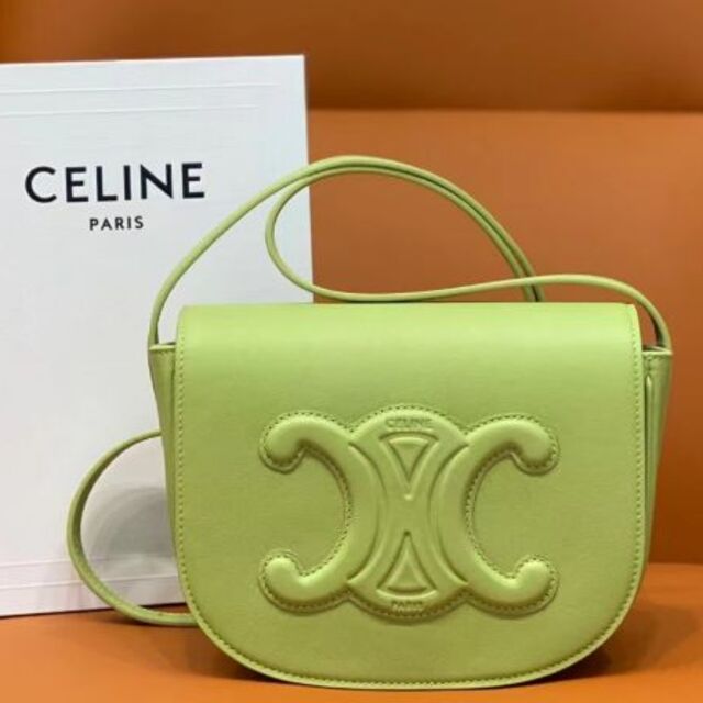 celine - 美品セリーヌ フォルコ キュイル トリオンフ / スムースカーフスキン