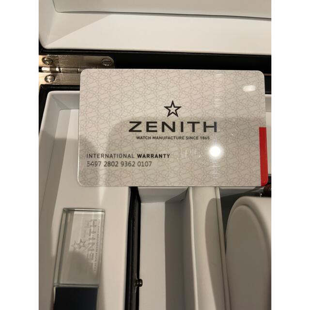 ゼニス　ZENITH ヘリテージ146 クロノマスター　トロピカルブラウン　美品