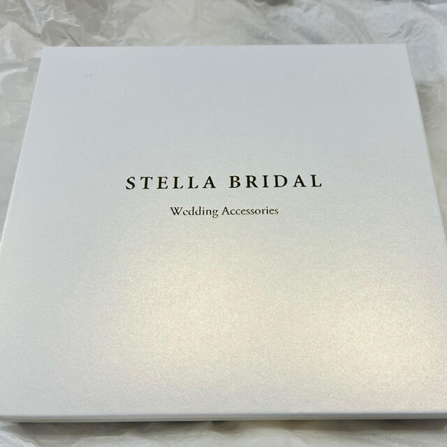 Vera Wang(ヴェラウォン)のartkumayuuさん専用:STELLA BRIDAL ヘッドアクセサリー ハンドメイドのウェディング(ヘッドドレス/ドレス)の商品写真