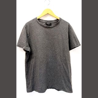 アーペーセー(A.P.C)のA.P.C. アーペーセー APC クルーネック 無地 Tシャツ L 灰(Tシャツ/カットソー(半袖/袖なし))