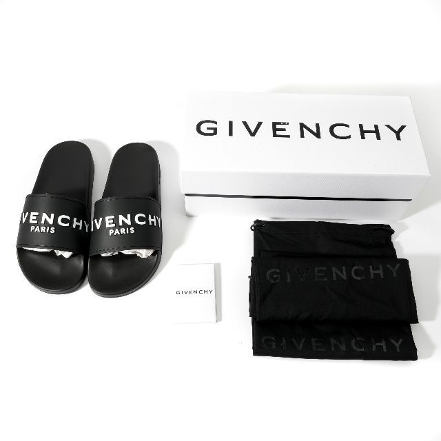 新品 Givenchy paris ラバー フラットサンダル 42 1
