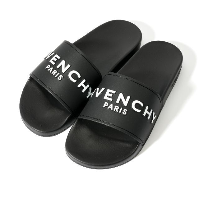 新品 Givenchy paris ラバー フラットサンダル 42 高品質の激安 www 