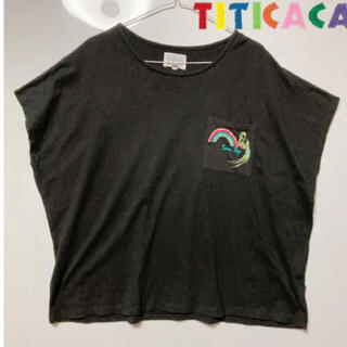 チチカカ(titicaca)の【TITICACA】チチカカ トップス ドルマンスリーブ Ｔシャツ(Tシャツ(半袖/袖なし))