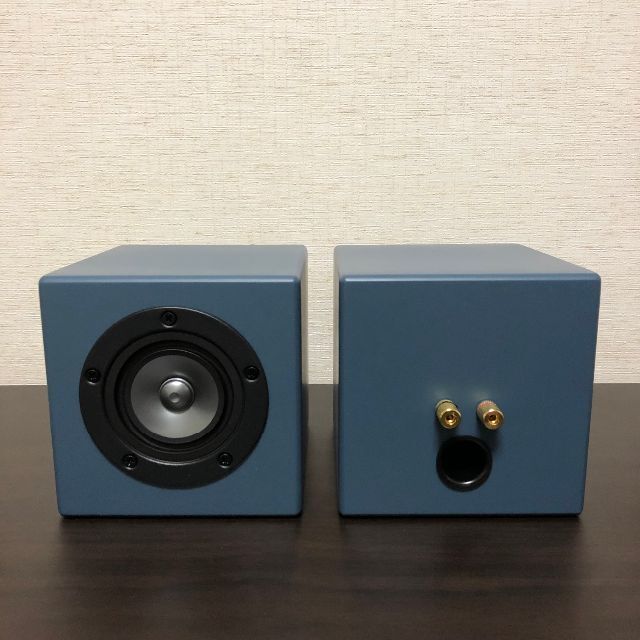 週末価格 自作スピーカー キューブタイプ(Mark Audio 8cm)ペア 週末価格 自作スピーカー キューブタイプ(Mark Audio 8cm)ペア